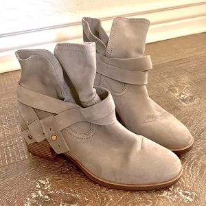 Slouchy Suede Ankle Boots Ugg: Sz 7
